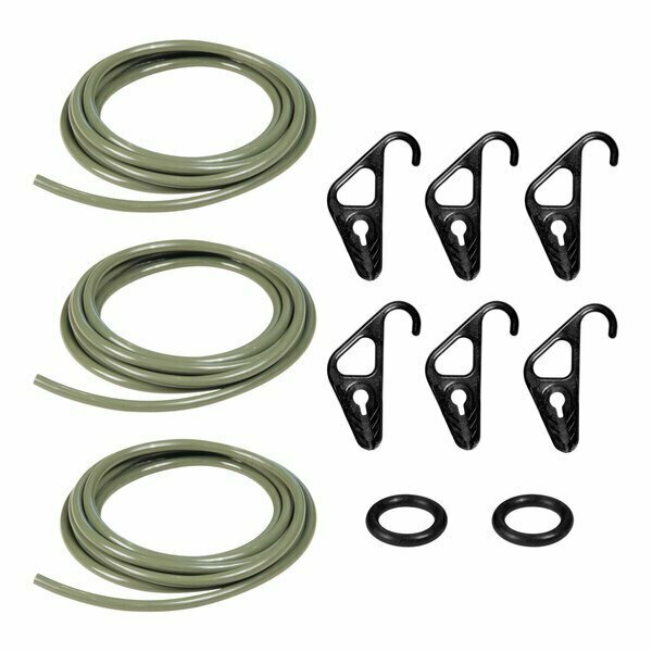 The Better Bungee 5/16'' Military Green Build a Bungee Kit BBCC5/16MG 387BBCC516MG